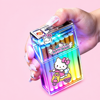 Hello Kitty LED Lighter Case