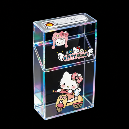 Hello Kitty LED Lighter Case